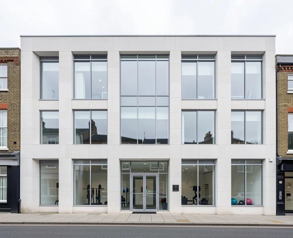 Movewell office building exterior in Chiswick, London